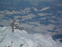 Blick v. Tennengebirge  auf Abtenau